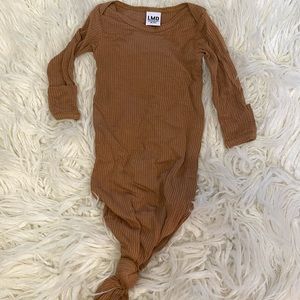 LittleMissDessa Knotted Ribbed Gown